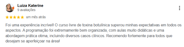 Avaliação Google · Instituto Venere